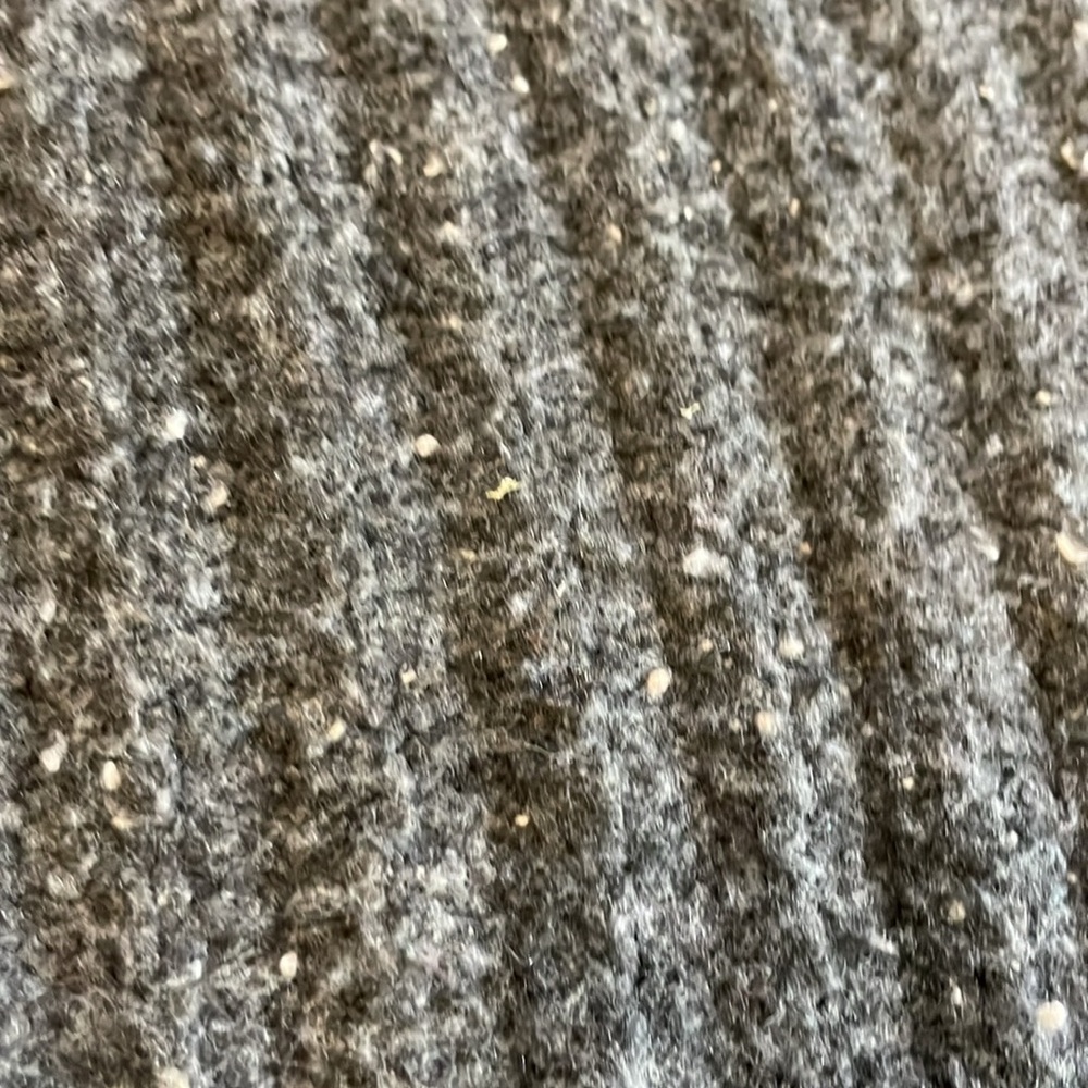 Universal Thread Dark Gray Speckled Mock Turtleneck Cashmere-Like Sweater - Picture 6 of 9